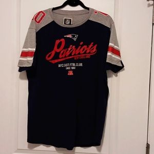 NFL Apparel New England Patriots AFC East Football Club 1960 Tee Shirt XL